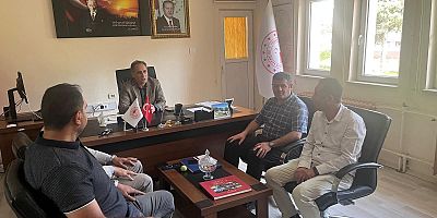 İl Müdürü Enver Aydın’dan Sarıkamış Tarım Müdürlüğüne  Ziyaret