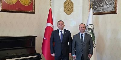İl Müftüsü Yavuz Yıldız’dan Vali Ziya Polat’a Veda Ziyareti