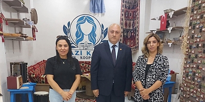 İş İnsanı Fuat Öztürk’ten Gazi Kars Kadın Kooperatifine Ziyaret