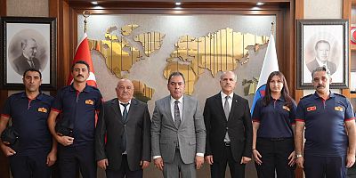 İtfaiye Haftası’nda Başkan Senger’e Anlamlı Ziyaret