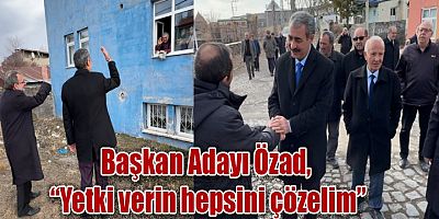 İYİ Parti Kars Belediye Başkan Adayı Özad : 