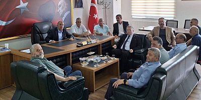 İYİ Parti Kars İl Teşkilatı'ndan Küçük Sanayi Sitesi'ne Ziyaret