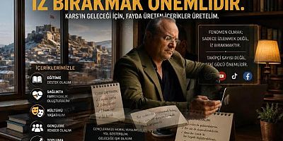 “izlenmek” ile “iz bırakmak” 