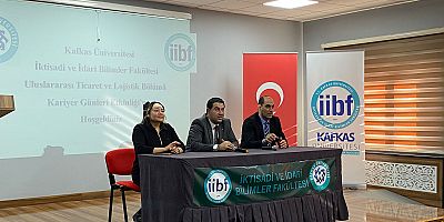 Kafkas Üniversitesi'nde Kariyer Günleri Devam Ediyor