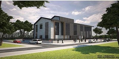 Kağızman'a Modern Kütüphanenin İhale Süreci Başladı