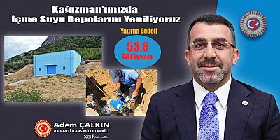 Kağızman’a Sağlıklı Su Yatırımı: 53,6 Milyon TL’lik Proje Başlıyor