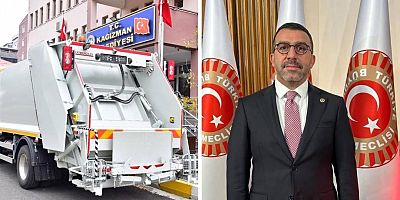 Kağızman Belediyesi'ne Yeni Çöp Toplama Aracı Kazandırıldı