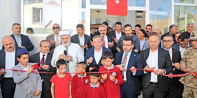 Kağızman Çayarası Köyü Camii dualarla açıldı