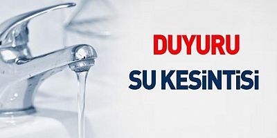 Kağızman’da 5 Bölgede Su Kesintisi Uyarısı