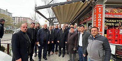 Kağızman’da Esnaf ve hemşehri buluşması gerçekleştirildi