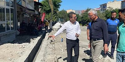 Kağızman'da Meydan Çevresi Yenileniyor: Çalışmalar Hız Kesmiyor