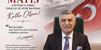 Başkan Çetin Nazik'ten 19 Mayıs Gençlik ve Spor Bayramı mesajı
