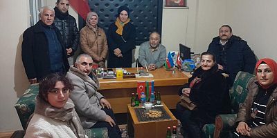 KAIFED'den Daşdelen'e Taziye Ziyareti