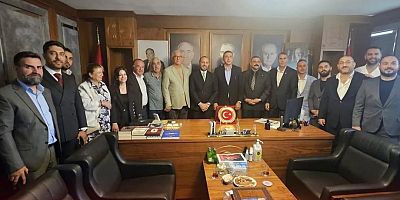 KAIFED’DEN MHP YENİMAHALLE İLÇE BAŞKANLIĞINA ZİYARET 