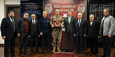 KAIFED'den Özel Harekat Başkanı Ünsal Hayal’e Anlamlı Ziyaret
