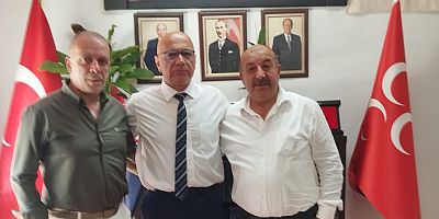 Karadağ ve Bayramlı’dan MHP İl Başkanına Hayırlı Olsun Ziyareti