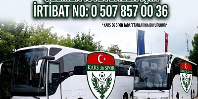 Kars 36 Spor’dan Deplasman Organizasyonu