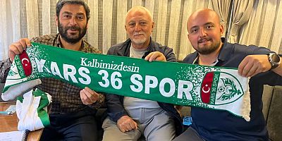 Kars 36 Spor'dan Ozan Akbaba'ya Ziyaret