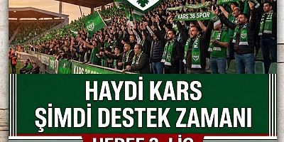 Kars 36 Spor destek kampanyası başlattı