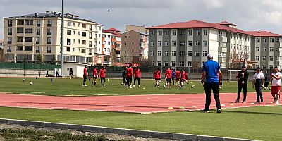 Kars 36 Spor, Gümüşhane Spor karşılaşmasının hazırlıklarını tamamladı