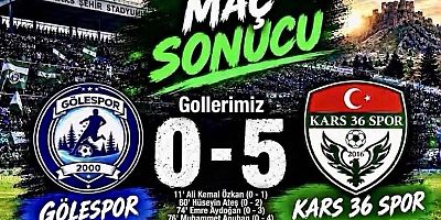 Kars 36 Spor, Ziraat Türkiye Kupası'nda adını bir üst tura yazdırdı