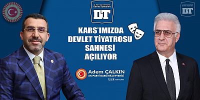 Kars’a Devlet Tiyatrosu Sahnesi Geliyor