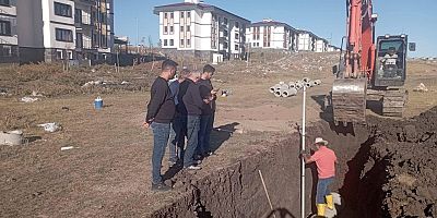 Kars Atıksu Toplama ve Arıtma Tesisleri İkmalinde Çalışmalar Sürüyor