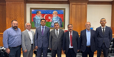 Kars Azerbaycan İşadamları Derneği’nden Başkonsolosa Ziyareti