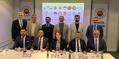 Kars Baro Başkanı Necat Yağcı, Bölge Baroları Toplantısına katıldı