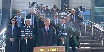 Kars Barosu'ndan Avukatlara yönelik saldırılara tepki