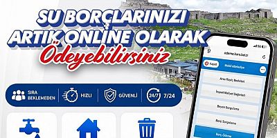 Kars Belediyesi’nden Online Ödeme Kolaylığı