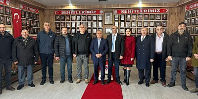 Kars (CHP) heyetinden Şehit ve Gaziler Derneği’ne Ziyaret