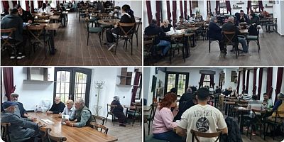 Kars Cumhuriyet Millet Kıraathanesi dolup taşıyor