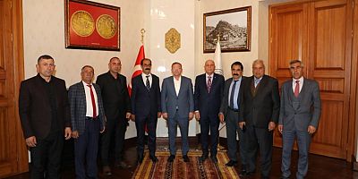 Kars Damızlık Koyun Keçi Birliği’nden Vali Polat'a Ziyaret 