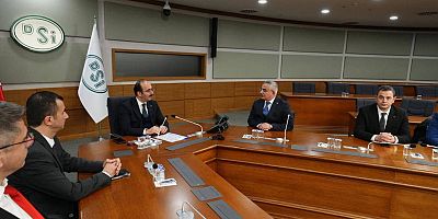 Kars DSİ Bölge Müdürü Kotan'dan Genel Müdür Balta’ya ziyaret