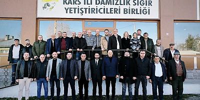 Kars DSYB Başkanı Alp’e Tebrik Ziyaretleri Sürüyor