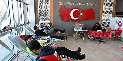 Kars Emniyetinden Anlamlı Kan Bağışı Kampanyası