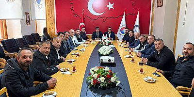 Kars Esnaf Odalar Birliği’nden Başkan Kadir Bozan’a Hayırlı Olsun Ziyareti