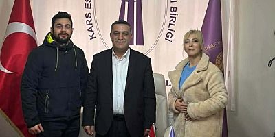 Kars ESOB Başkanı Murat Bakırhan’a Esnaflardan Ziyaret