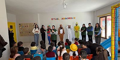 Kars Genç Yeşilay'dan Miniklere Sağlıklı Yaşam Etkinliği