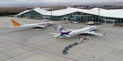 Kars Havalimanı  45.415 yolcuyu taşıdı