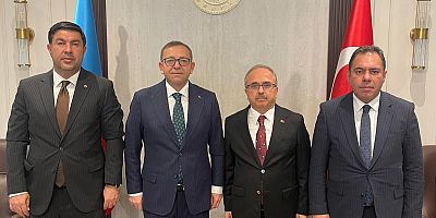 Kars Heyetinden Bakü’de Büyükelçi Birol Akgün’e Ziyaret
