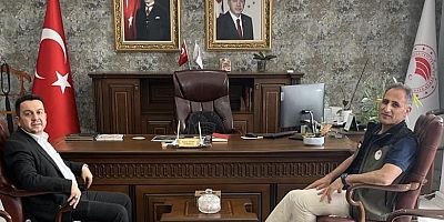 Kars İdare Mahkemesi Başkanından Tarım Müdürüne ziyaret