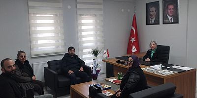 Kars İHH Şubesinden Kızılay Kars Şube Başkanlığına ziyaret