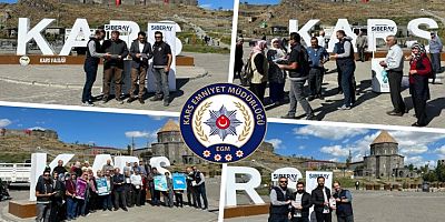 Kars İl Emniyet Müdürlüğü dolandırıcılık konusunda bilgilendirdi 