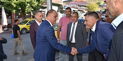 Kars İl Emniyet Müdürü Mehmet Ömür Saka, ilçe ziyaretlerini sürdürüyor