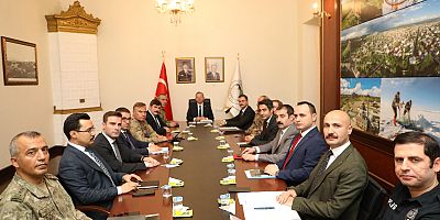 İl Güvenlik ve Asayiş Koordinasyon Toplantısı Gerçekleştirildi
