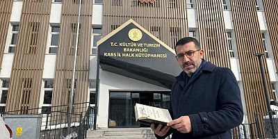 Kars İl Halk Kütüphanesi açılış için gün sayıyor