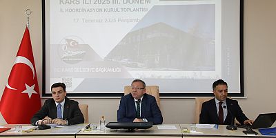 Kars İl Koordinasyon Kurulu Toplantısı Gerçekleştirildi