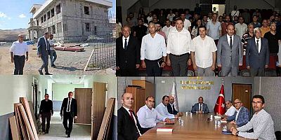 Kars İl Milli Eğitim Müdürü Nevzat Kaya, göreve hızlı başladı 